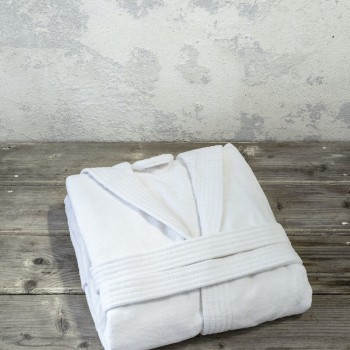 Nima Home Μπουρνούζι με κουκούλα Zen - Large - White Λευκό