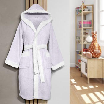 LINO ΜΠΟΥΡΝΟΥΖΙ BATHHUG LILAL-WHITE