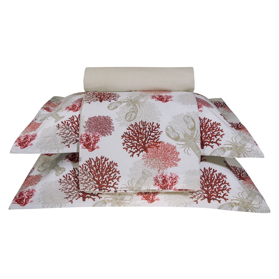 GREENWICH POLO CLUB ΣΕΤ ΠΑΠΛΩΜΑΤΟΘΗΚΗ ΜΟΝΗ 2120 ΚΟΚΚΙΝΟ, ΚΡΕΜ