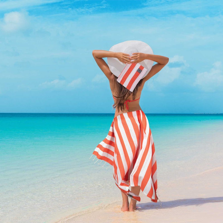 GREENWICH POLO CLUB ΠΕΤΣΕΤΑ-ΠΑΡΕΟ &amp; ΝΕΣΕΣΕΡ 3824 ΚΟΚΚΙΝΟ, ΛΕΥΚΟ