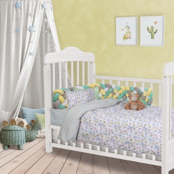 DAS BABY ΣΕΤ ΣΕΝΤΟΝΙΑ FUN 4809 ΛΕΥΚΟ, ΜΠΛΕ, ΠΡΑΣΙΝΟ