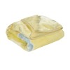 DAS BABY ΚΟΥΒΕΡΤΑ VELOUR 110X140 RELAX 6615 ΓΑΛΑΖΙΟ, ΚΙΤΡΙΝΟ