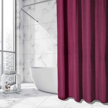 GREENWICH POLO CLUB ΚΟΥΡΤΙΝΑ ΜΠΑΝΙΟΥ 200Χ180 2583 ΜΠΟΡΝΤΩ