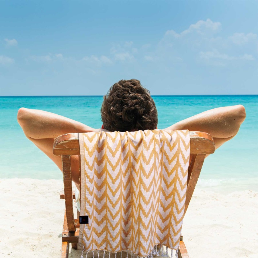 GREENWICH POLO CLUB ΠΕΤΣΕΤΑ-ΠΑΡΕΟ 80Χ180 3685 ΙΒΟΥΑΡ, ΩΧΡΑ