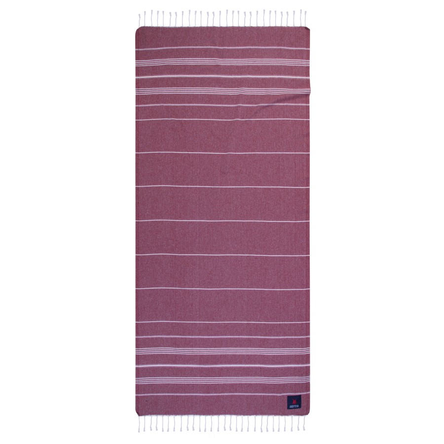 GREENWICH POLO CLUB ΠΕΤΣΕΤΑ-ΠΑΡΕΟ 80Χ180 3813 ΜΠΟΡΝΤΩ