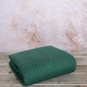 NIMA Home Κουβέρτα Γίγας 240x260 Habit - Jungle Green Πράσινο