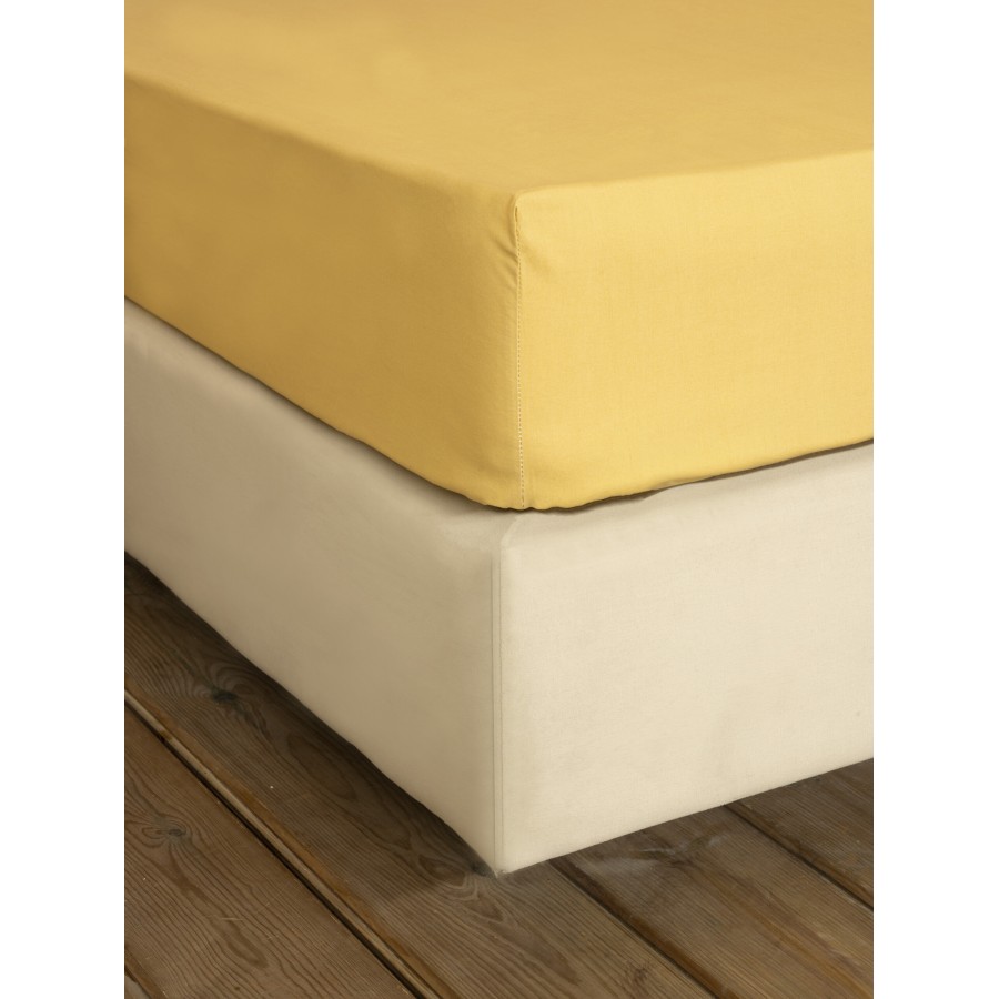 Nima Home Σεντόνι Γίγας με Λάστιχο Primal - Warm Beige Μπεζ     180x200+32