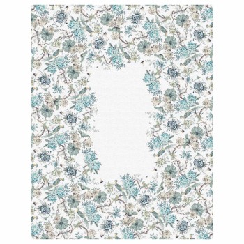 DAS HOME ΤΡΑΠΕΖΟΜΑΝΤΗΛΟ 140Χ180 0643 ΓΚΡΙ, ΜΕΝΤΑ, ΜΠΕΖ