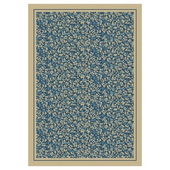 DAS HOME ΤΡΑΠΕΖΟΜΑΝΤΗΛΟ 140Χ180 0723 ΜΠΕΖ, ΜΠΛΕ