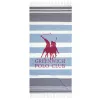GREENWICH POLO CLUB ΠΕΤΣΕΤΑ-ΠΑΡΕΟ 80Χ170 3843 ΓΚΡΙ, ΡΟΖ