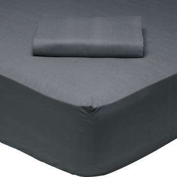 DAS HOME ΣΕΝΤΟΝΙ ΥΠΕΡΔΙΠΛΟ ΜΕ ΛΑΣΤΙΧΟ DARK GREY 1007 DARK GREY