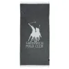 GREENWICH POLO CLUB ΠΕΤΣΕΤΑ ΘΑΛΑΣΣΗΣ 85Χ170 3905 ΙΒΟΥΑΡ, ΜΑΥΡΟ