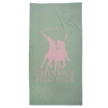 GREENWICH POLO CLUB ΠΕΤΣΕΤΑ ΘΑΛΑΣΣΗΣ 90Χ170 3850 ΜΕΝΤΑ, ΡΟΖ