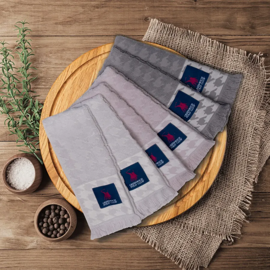 GREENWICH POLO CLUB ΠΕΤΣΕΤΕΣ ΚΟΥΖΙΝΑΣ ΣΕΤ 2TMX 40Χ60 2699 ΓΚΡΙ ΑΝΟΙΧΤΟ