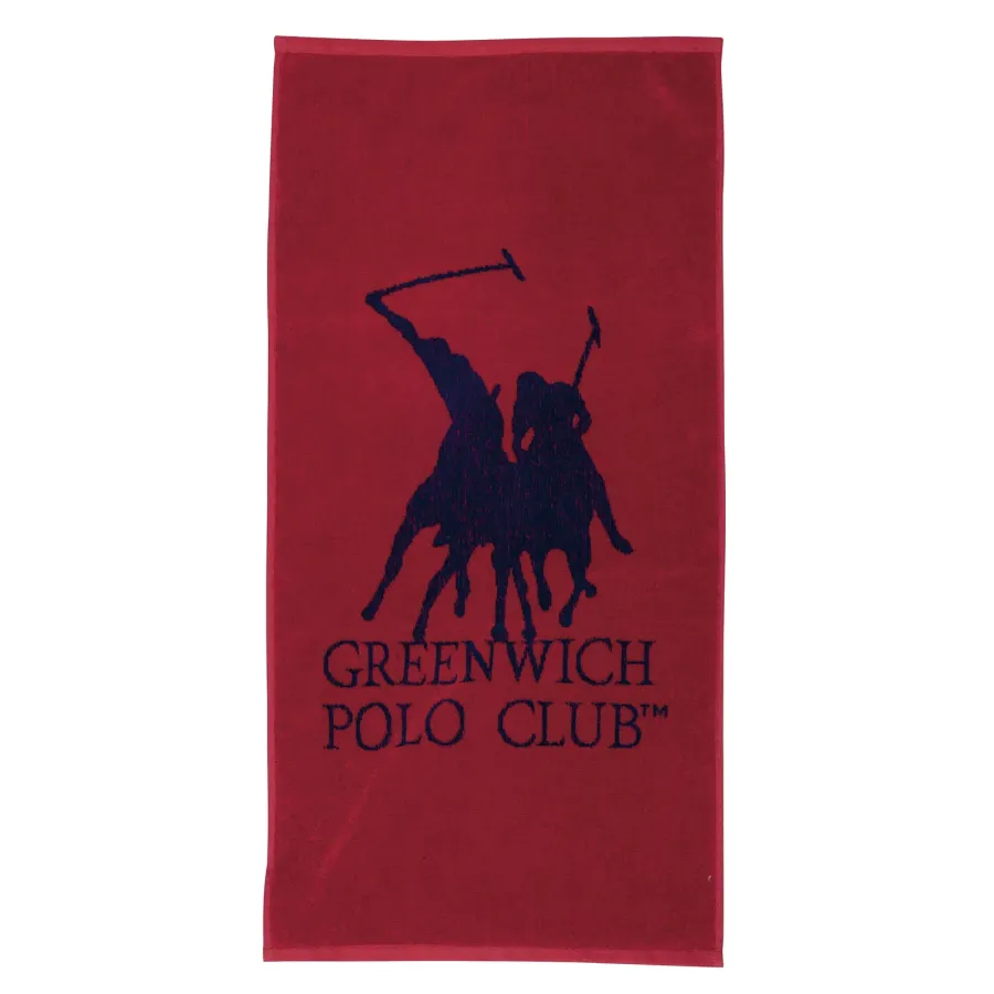 GREENWICH POLO CLUB ΠΕΤΣΕΤΑ ΓΥΜΝΑΣΤΗΡΙΟΥ 45X90 3032 ΚΟΚΚΙΝΟ, ΜΠΛΕ