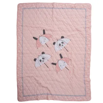 DAS KIDS ΚΟΥΒΕΡΛΙ ΜΟΝΟ 4878 ΓΚΡΙ, ΛΕΥΚΟ, ΡΟΖ