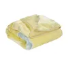 DAS BABY ΚΟΥΒΕΡΤΑ VELOUR 110X140 RELAX 6615 ΓΑΛΑΖΙΟ, ΚΙΤΡΙΝΟ