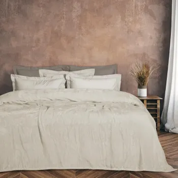 DAS HOME ΚΟΥΒΕΡΤΑ VELOUR MONH 1341 ΙΒΟΥΑΡ