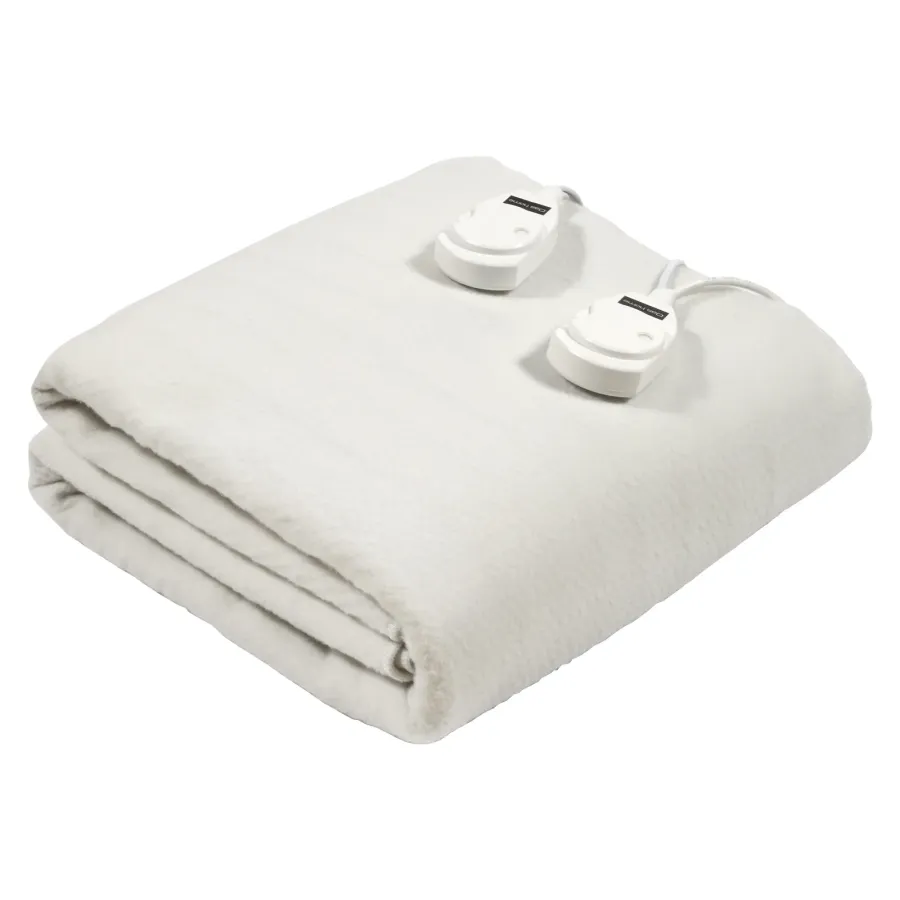 DAS HOME ΗΛΕΚΤΡΙΚΗ ΚΟΥΒΕΡΤΑ CLASSIC KING SIZE 0487 ΕΚΡΟΥ