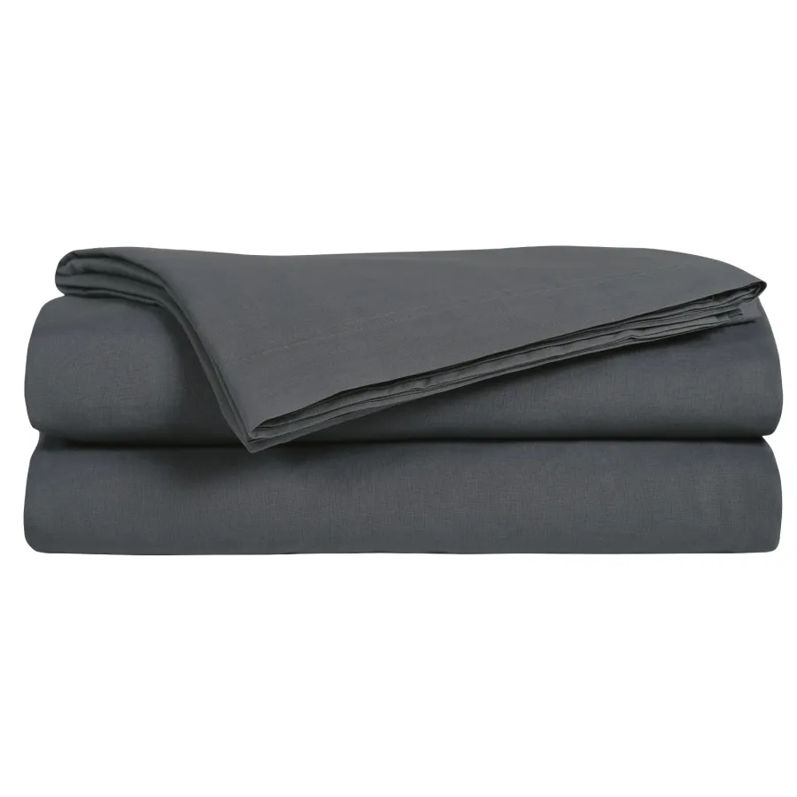 DAS HOME 1007 ΣΕΝΤΟΝΙ ΜΟΝΟ DARK GREY ΓΚΡΙ