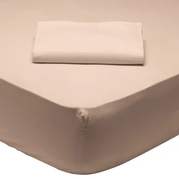 DAS HOME 1002 ΣΕΝΤΟΝΙ ΥΠΕΡΔΙΠΛΟ ΜΕ ΛΑΣΤΙΧΟ BEIGE ΜΠΕΖ