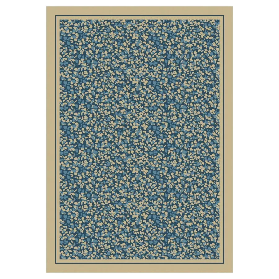 DAS HOME ΤΡΑΠΕΖΟΜΑΝΤΗΛΟ 140Χ180 0723 ΜΠΕΖ, ΜΠΛΕ