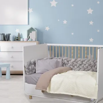 DAS BABY ΚΟΥΒΕΡΤΑ 110X150 RELAX 4881 ΙΒΟΥΑΡ, ΣΠΑΓΓΙ