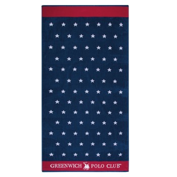 GREENWICH POLO CLUB ΠΕΤΣΕΤΑ ΘΑΛΑΣΣΗΣ 90Χ170 3599 ΜΠΛΕ