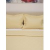 Κουβερλί Percale κεντητό Yellow Υπέρδιπλο (220x240)