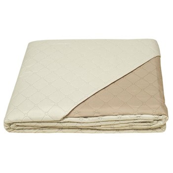 Κουβερλί Fiber Ecru/Beige King Size (240x250)