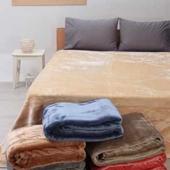 Κουβέρτα βελούδινη Iris Elephant Μονή (160x220)