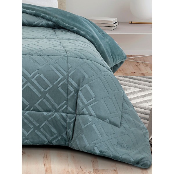 Κουβερτοπάπλωμα Klelia Blue Υπέρδιπλο (220x240)