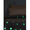 Κουβέρτα φωσφοριζέ αγκαλιας Stars Blue 80x90
