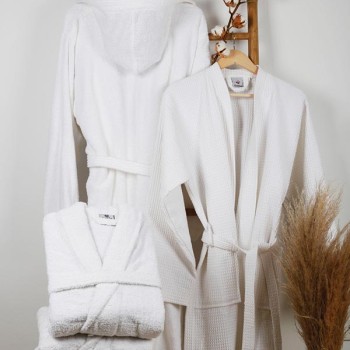 Μπουρνούζι πικέ Medium