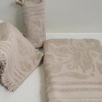 Πετσέτα Κρόσι 1 Beige Μπάνιου (80x150)