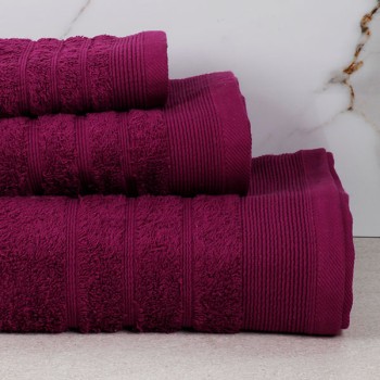 Πετσέτα Χίμπουρι 5 Mauve Προσώπου (50x90)