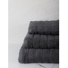 Πετσέτα πενιέ Dory 10 Dark Grey Χεριών (30x50)