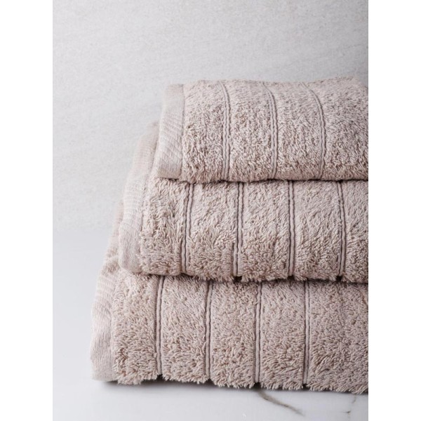 Πετσέτα πενιέ Dory 11 Medium Beige Προσώπου (50x100)