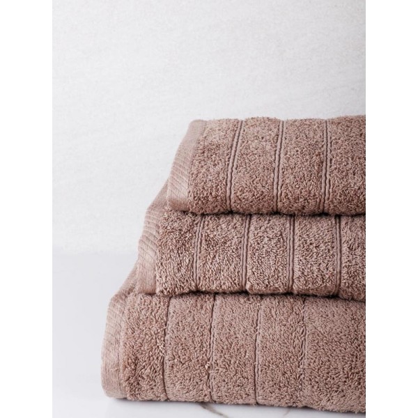 Πετσέτα πενιέ Dory 13 Mocha Προσώπου (50x100)