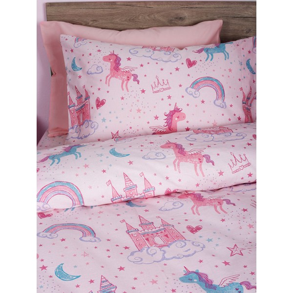 Σετ Σεντόνια Cotton Feelings 36 Μονό με λάστιχο(105x205+30)