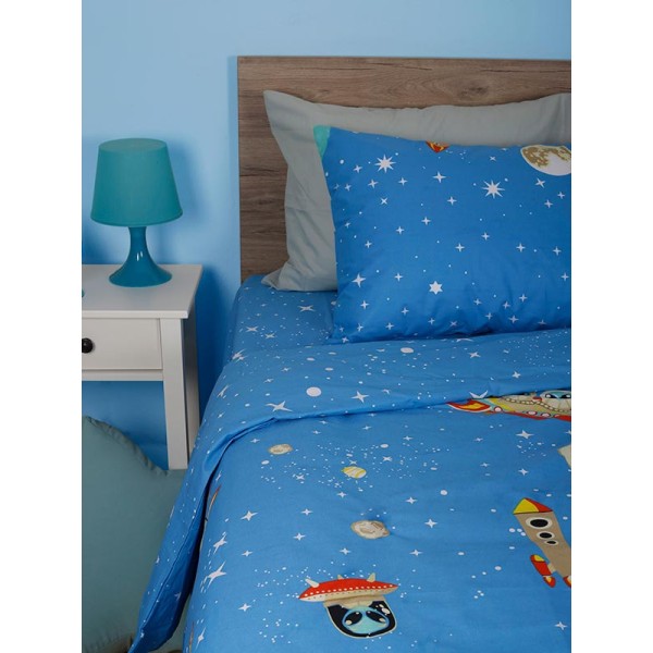 Σετ Σεντόνια Cotton Feelings 26 Μονό με λάστιχο(105x205+30)