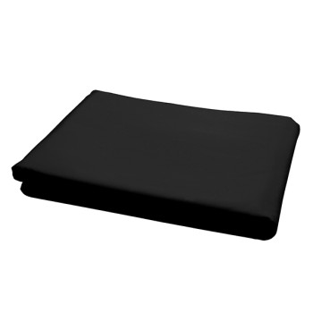 Σετ Σεντόνια Cotton Feelings 111 Black Διπλό με λάστιχο (150x205+30)