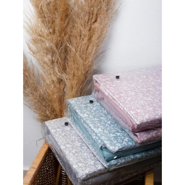 Σετ Σεντόνια Cotton Feelings 920 Grey King Size (260x270)