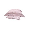Σετ Σεντόνια Satin εμπριμέ Clarissa Pink King Size (270x280)