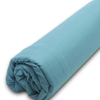 Κατωσέντονο Menta με λάστιχο 20 Petrol Υπέρδιπλο (180x200+25)