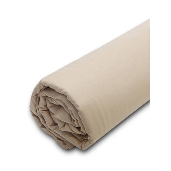 Κατωσέντονο Menta με λάστιχο 22 Sand Υπέρδιπλο (180x200+25)