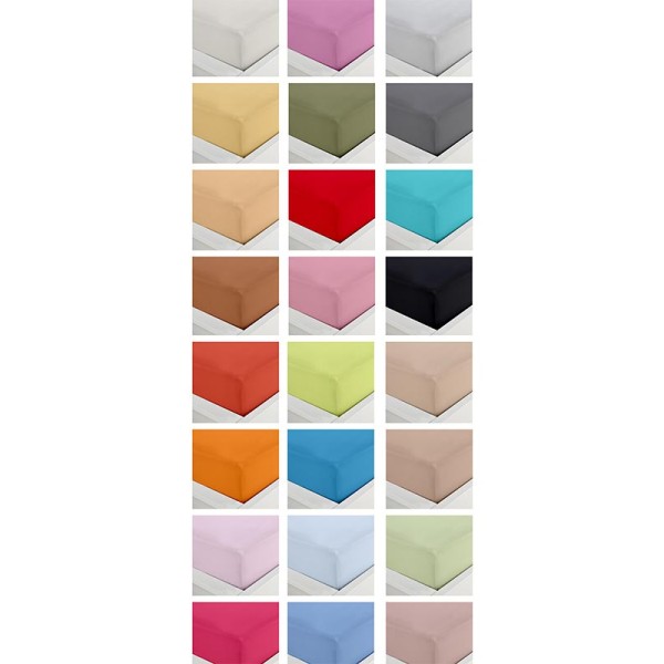 Κατωσέντονο Menta με λάστιχο 3 Light Beige Ημίδιπλο (120x200+25)