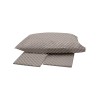 Σετ Σεντόνια Menta Εμπριμέ 530 Grey Μονο (160x250)