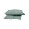Σετ Σεντόνια Menta Εμπριμέ 530 Aqua Διπλό (200x250)
