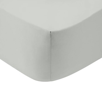 Κατωσέντονο Cotton Feelings με λάστιχο 106 Light Grey Ημίδιπλο (120x200+30)